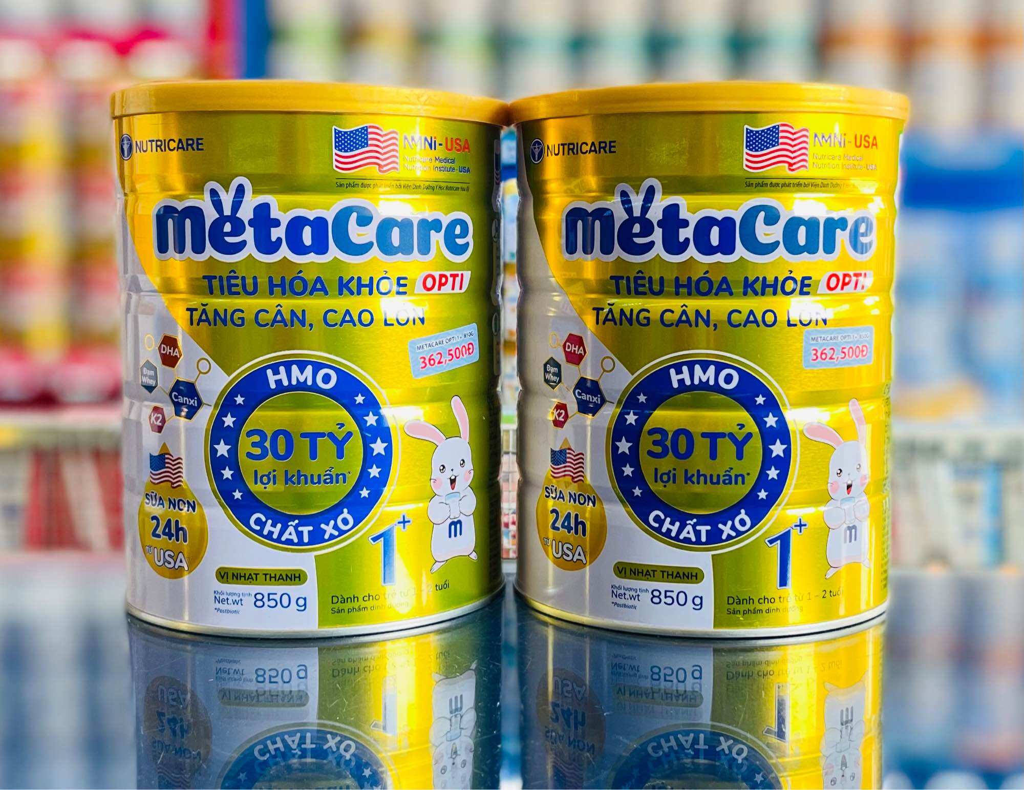 Sữa bột Metacare Opti 1+ (850g)