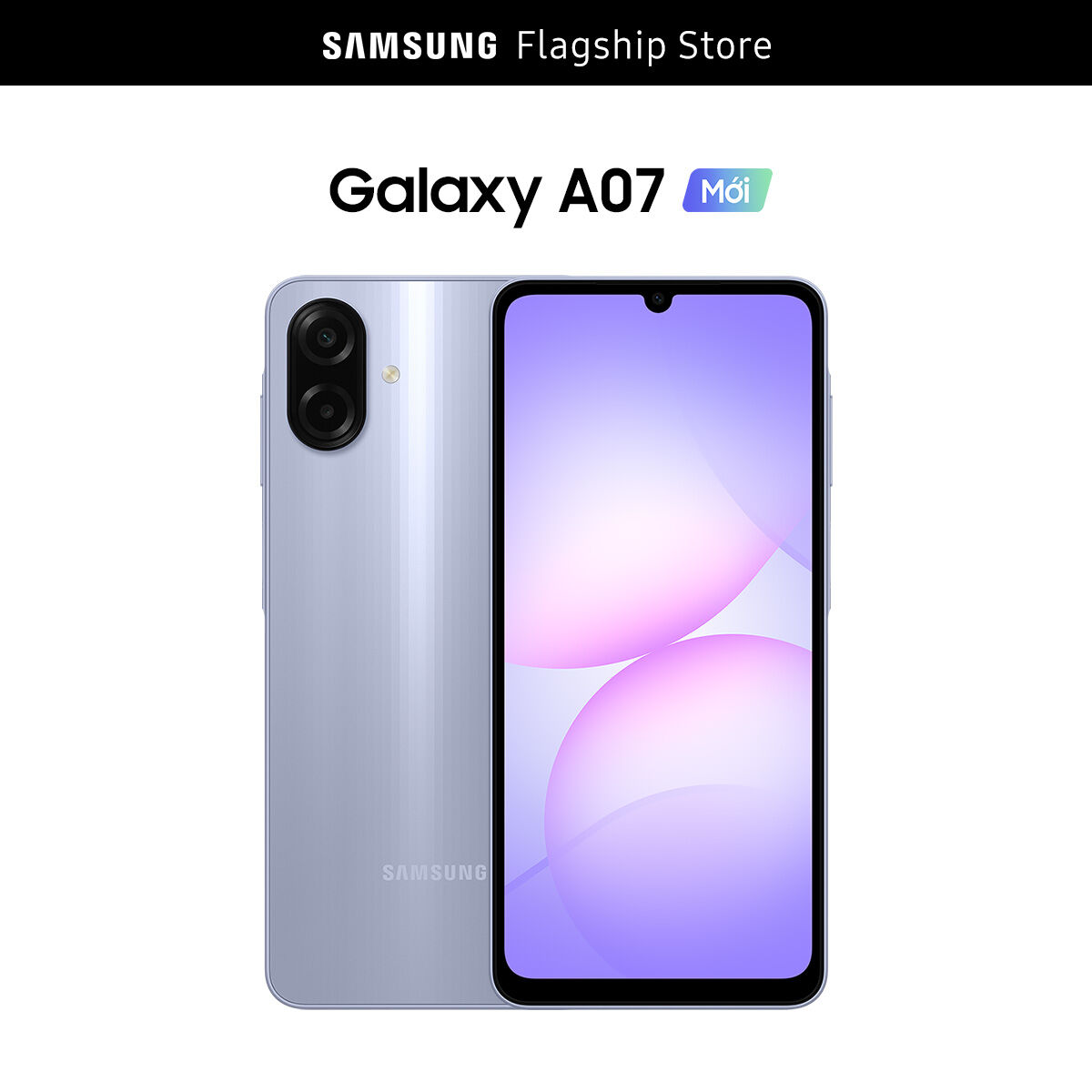 [KIỂM TRA GIỎ HÀNG] Điện Thoại Samsung Galaxy A07 (4/128GB), Màn Hình Lớn 6.7'', Pin 5000mAh, IP54 Kháng Nước Kháng Bụi - 3