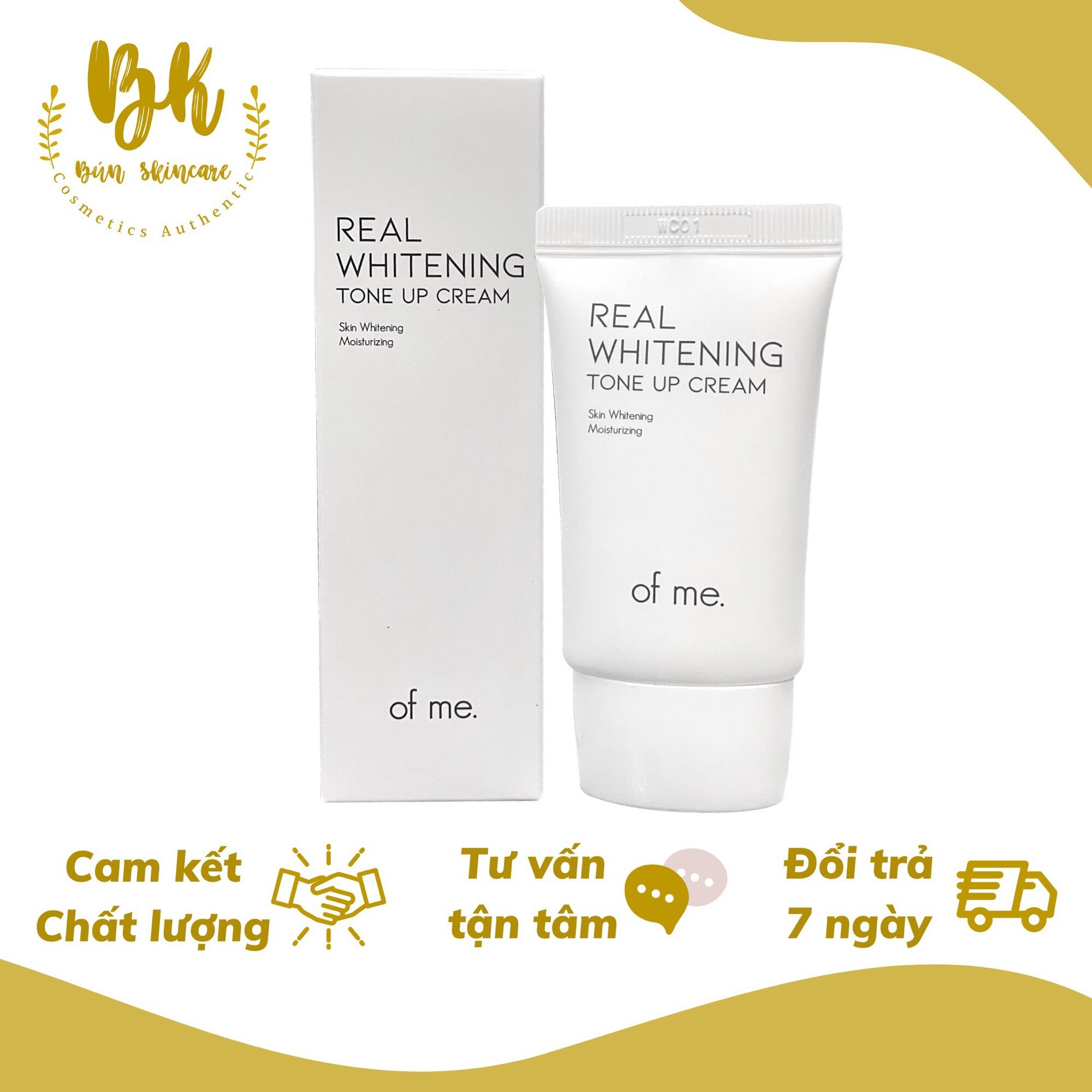 [Hcm]Kem T - R - Ị T - H - Â - M Body Real Whitening Tone Up Cream