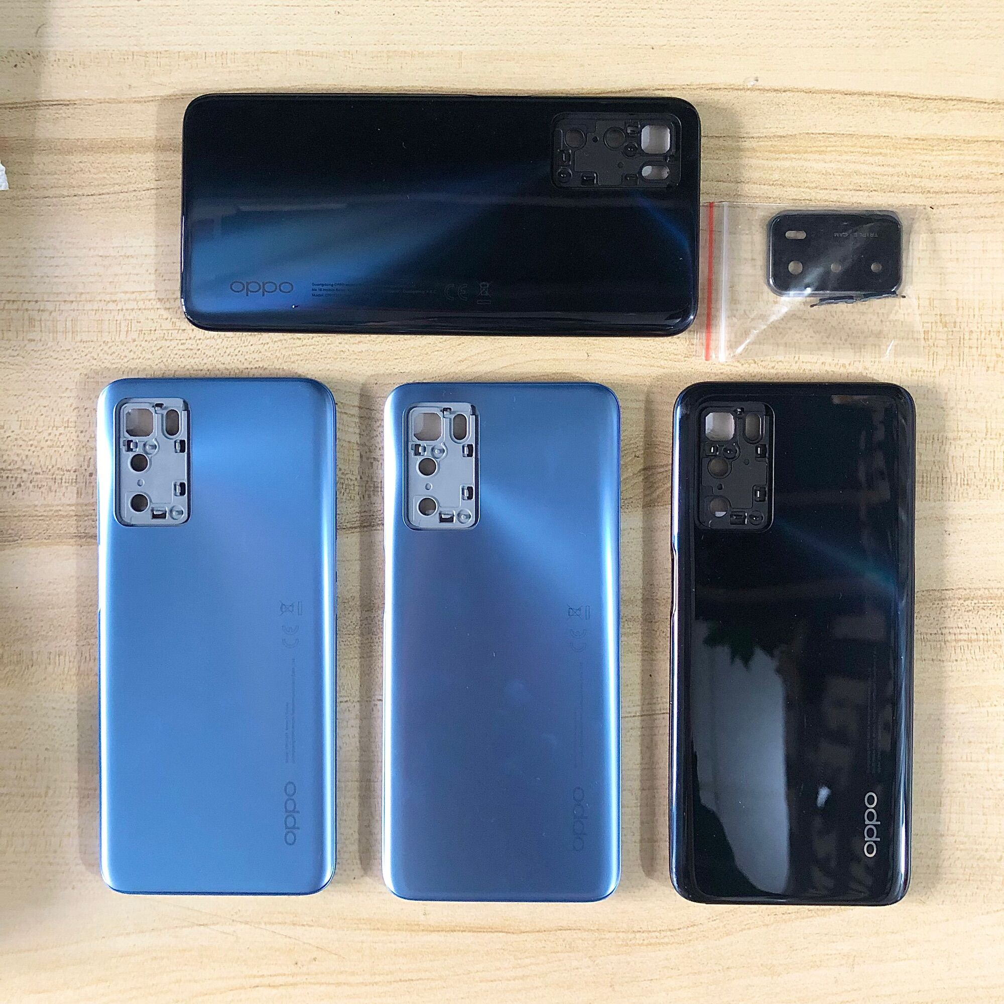 Bộ vỏ + sườn oppo a16 / a16s zin hàng cao cấp.