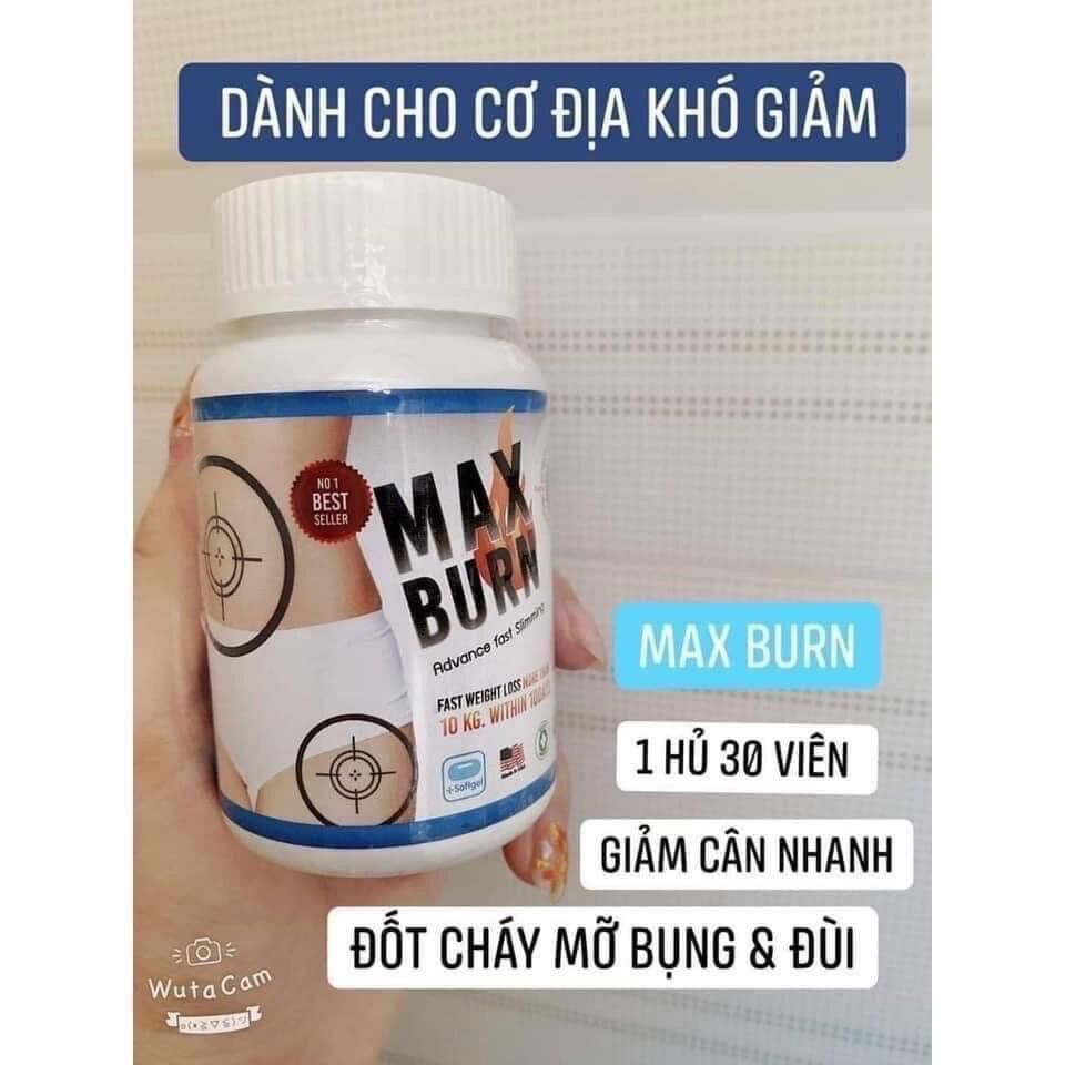 Lọ 30viên giảm cân Max burn thái lan