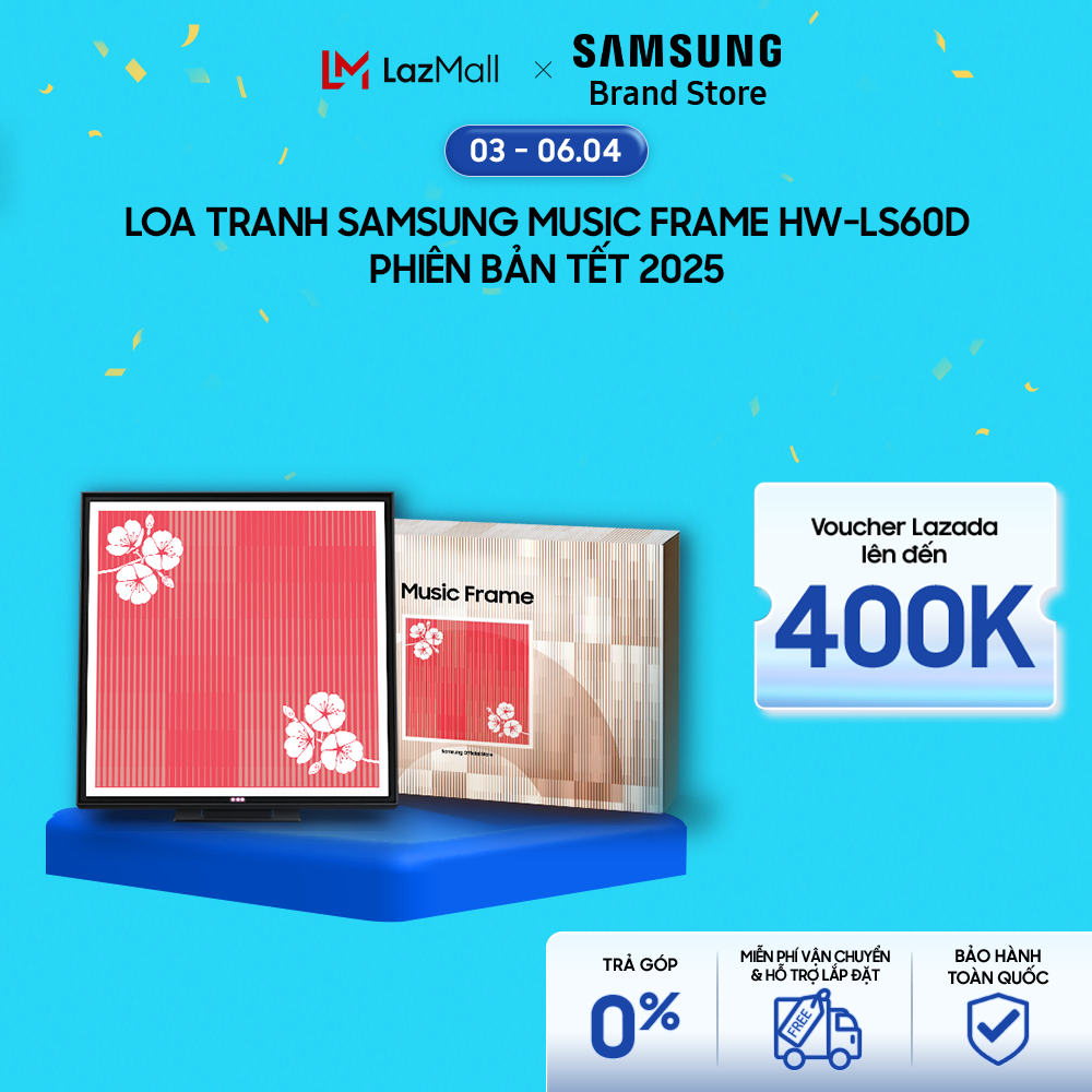 [MIỄN PHÍ VẬN CHUYỂN] Loa Tranh Samsung Music Frame HW-LS60D