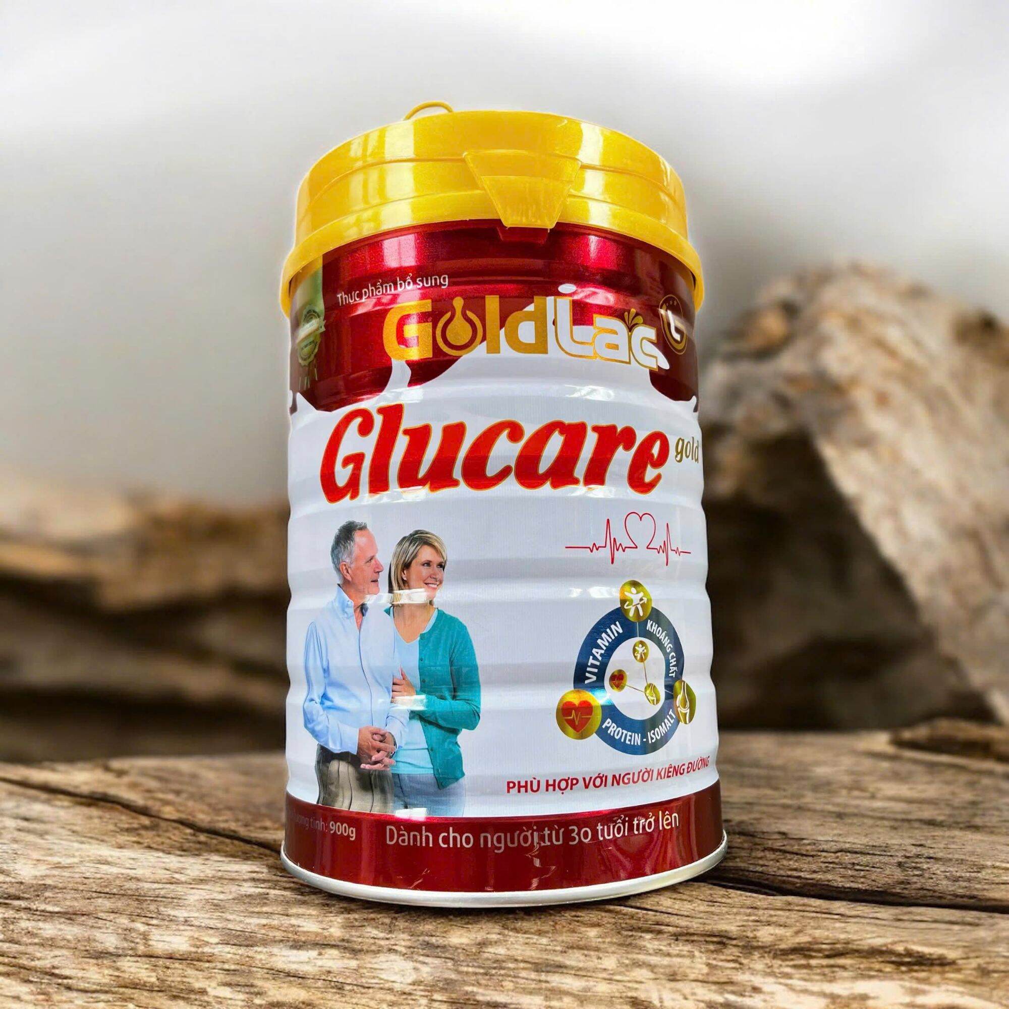  Sữa cho người tiểu đường Goldlac Glucare 900g - Sữa dinh dưỡng cho người đái tháo đường - Tiểu đường 