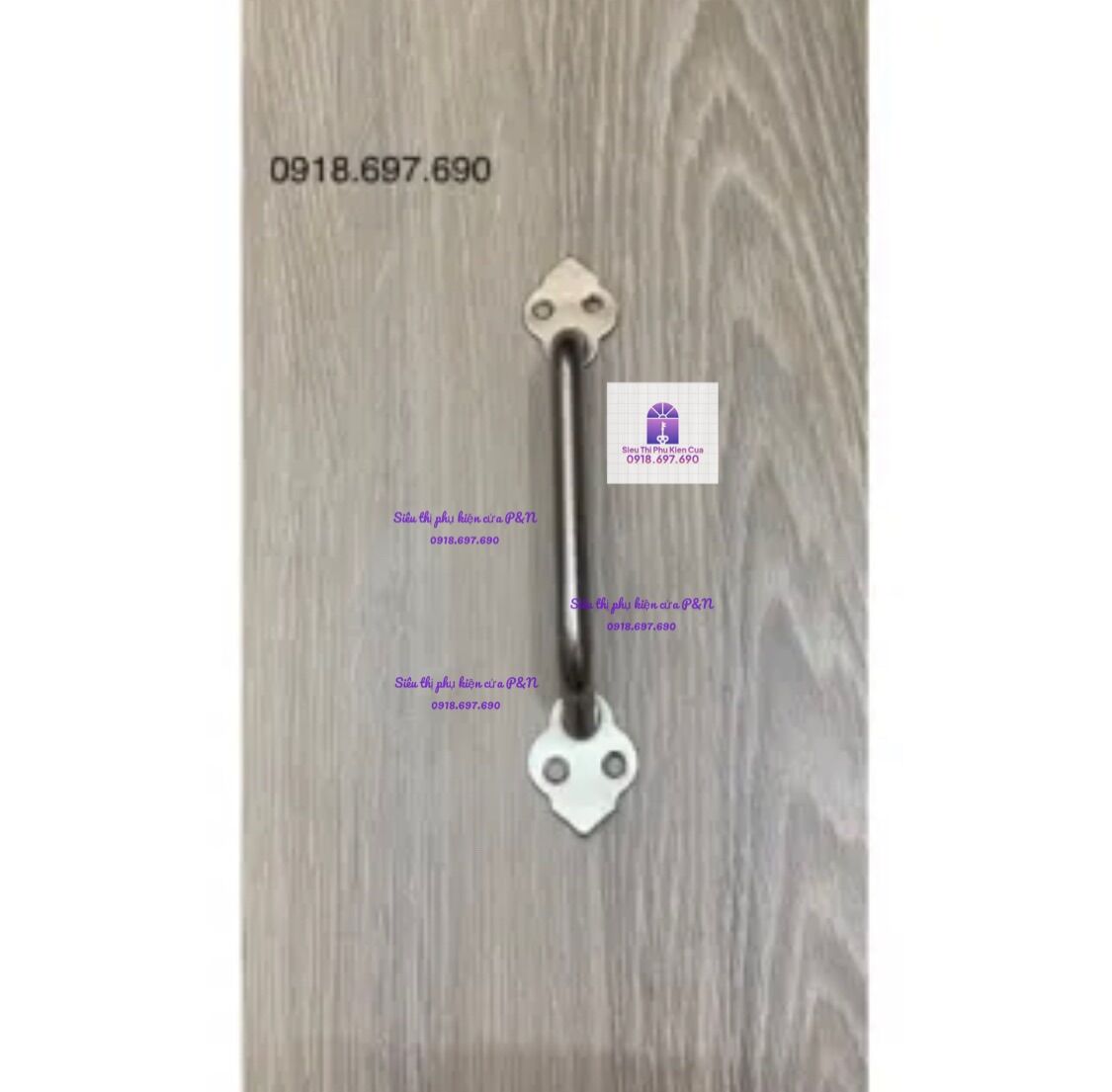 Tay nắm cửa chất liệu inox cây tròn đặc U inox