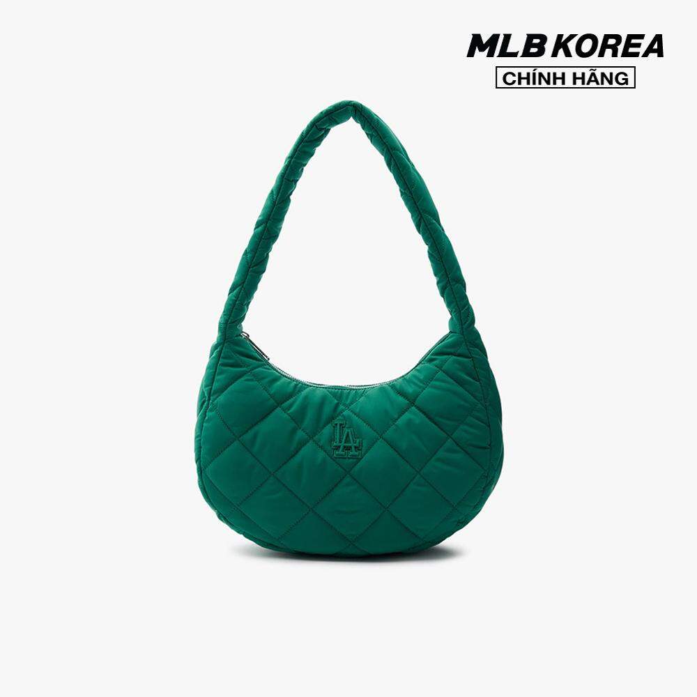 Mlb - túi đeo vai nữ chần bông quilted hobo medium 3abqm0936-07gnl