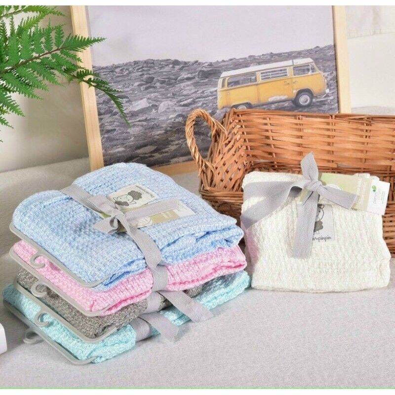 Chăn lưới sợi tre Mama&Papa cao cấp