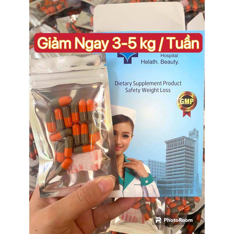 Giảm cân trị lờn yanhee cam thái lan dành cho cơ địa khó giảm
