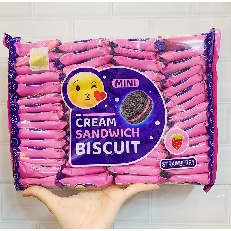 Bánh Quy Mini Kẹp Kem 600gr