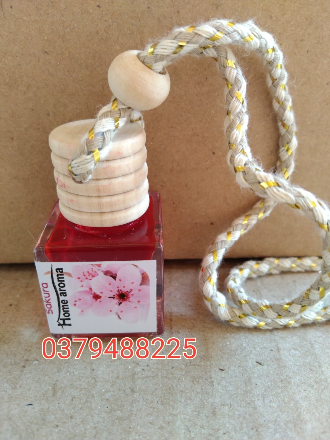 Tinh dầu treo xe ô tô aroma thái lan - hương hoa anh đào