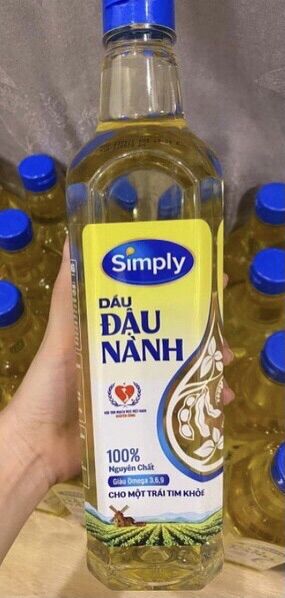 Dầu ăn đậu nành Simply 1l