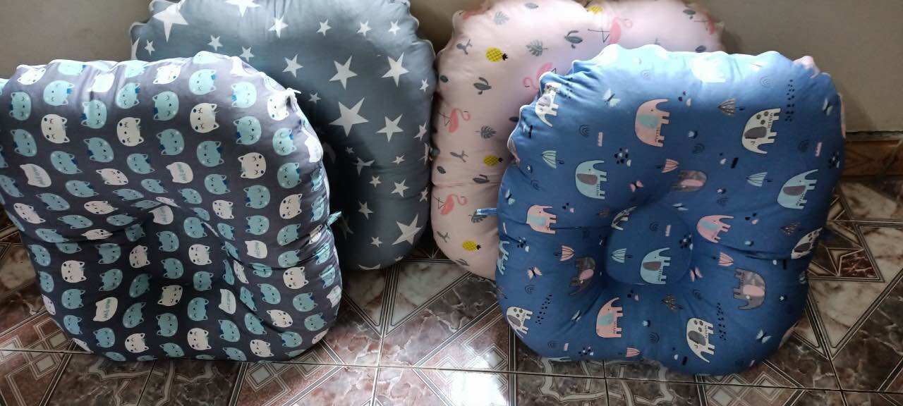 (Freeship) GỐI CHỐNG TRÀO NGƯỢC COTTON LỤA ĐẸP CHO BÉ YÊU