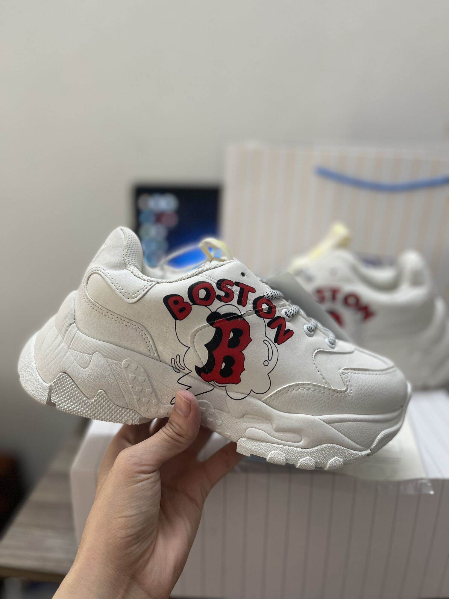 [ Full box, kèm quà tặng ] Giày thể thao sneaker MLB siêu hót