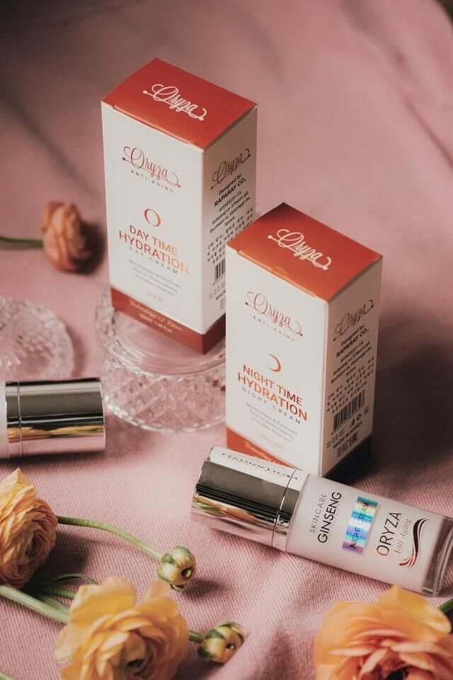 Bộ kem ngày đêm oryza ngọc sâm dưỡng trắng da