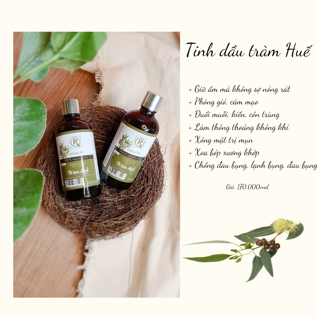 Tinh dầu Tràm & sả chanh