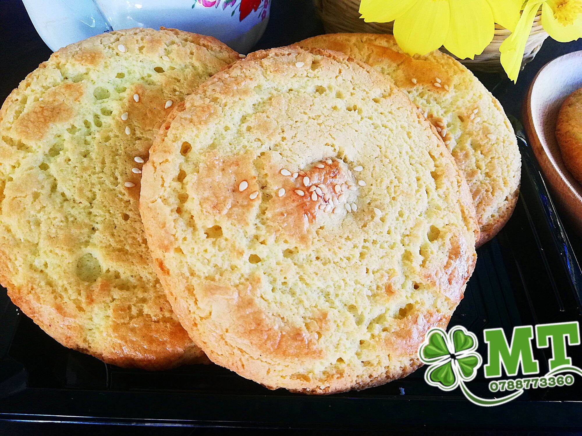 Bánh hạnh nhân mè rang tuổi thơ combo 5bịch ( bịch 3 cái)