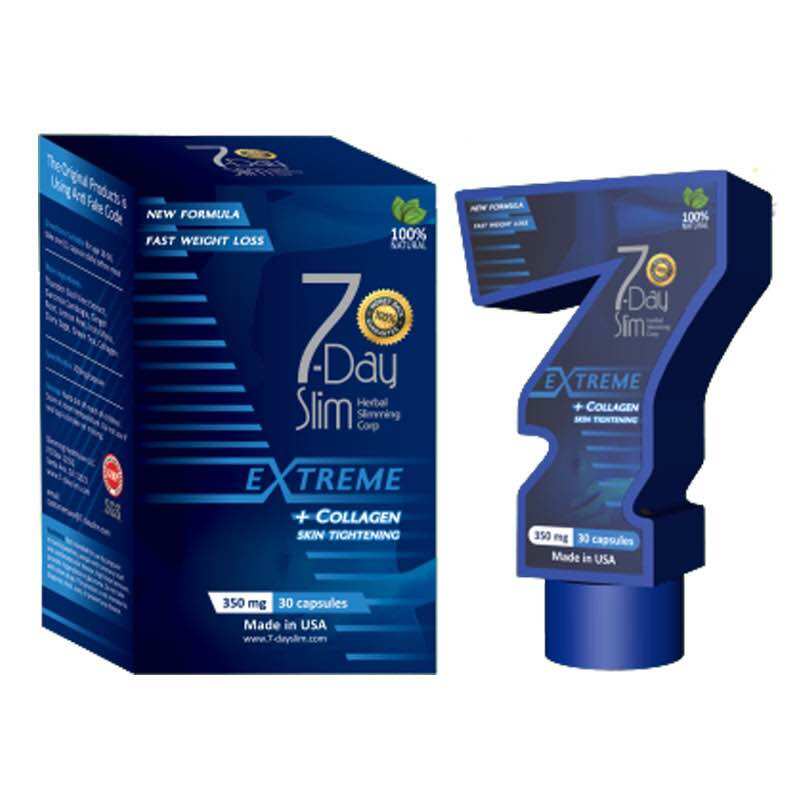 Giảm cân cấp tốc 7 Day Slim siêu mạnh dành cho cơ địa mỡ cứng lâu năm