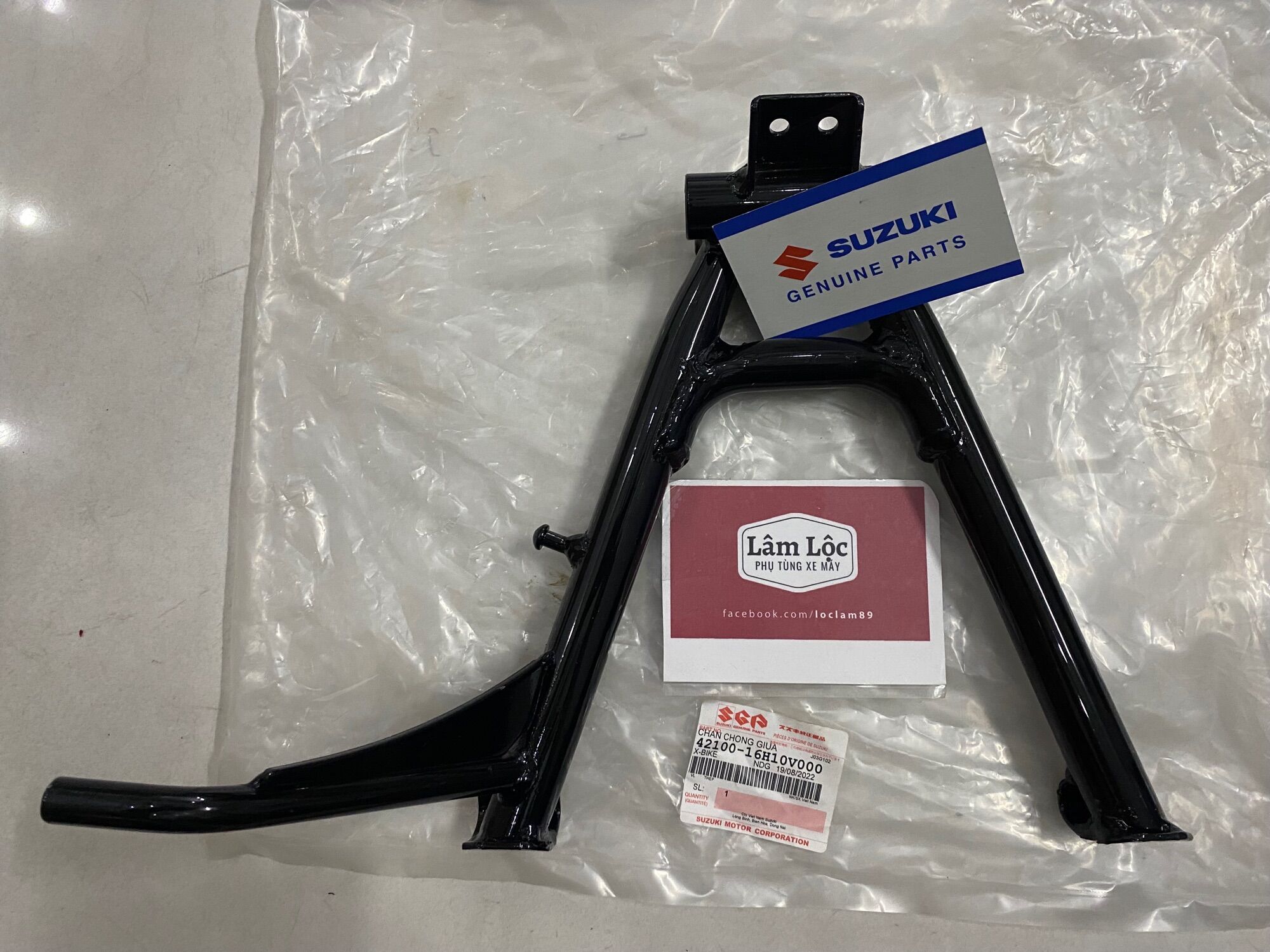 Chống đứng chống giữa axelo xbike 125 suzuki chính hãng