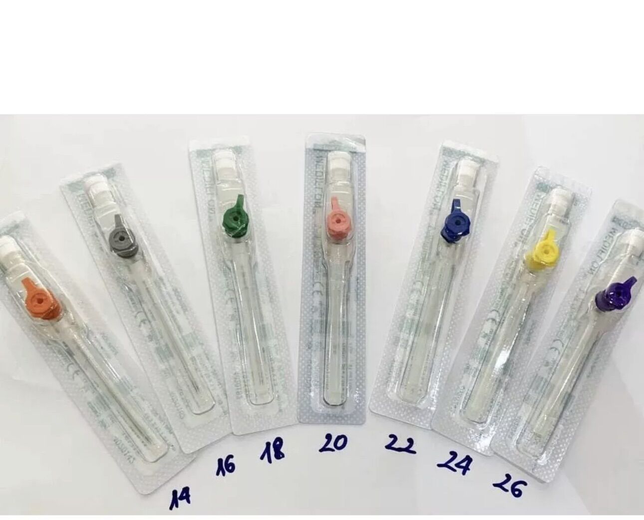 Kim luồn tĩnh mạch kim catheter tiêm truyền tĩnh mạch medikit mediflon hàng ấn độ các size