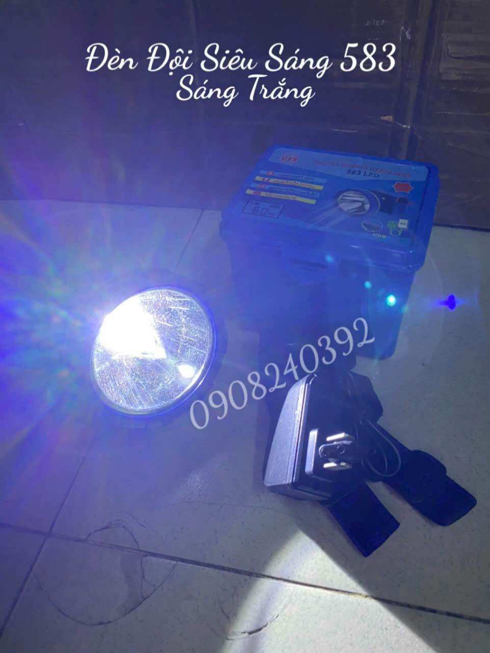 [HCM]Đèn Pin Đội Đầu LED Siêu Sáng Thái Lan 583