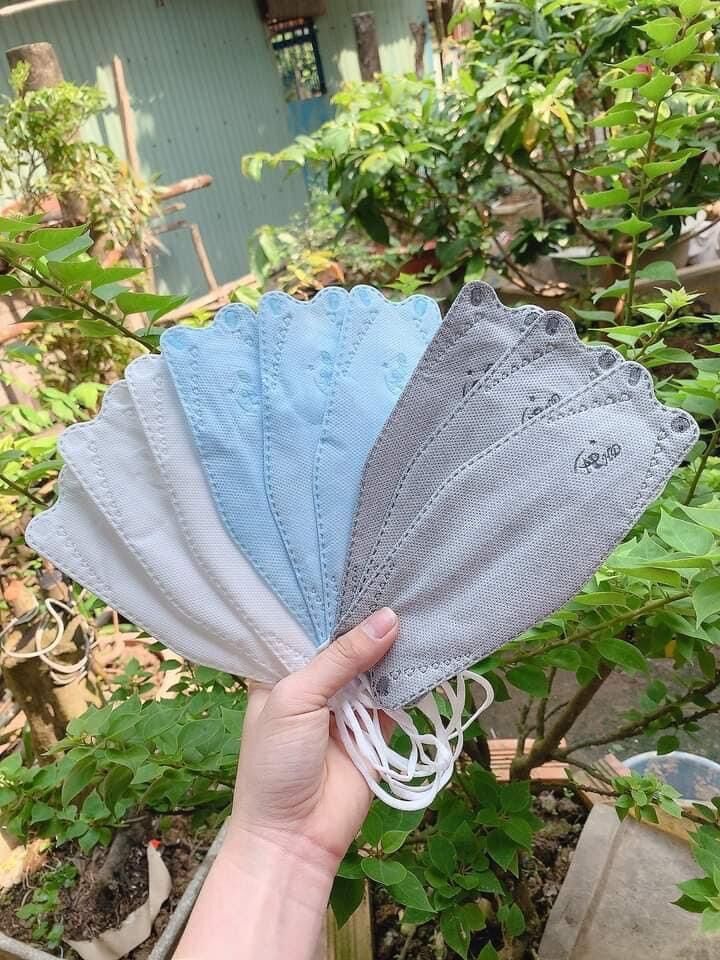 1 thùng 300 cái khẩu trang 4d kháng khuẩn an phong hd mask kf94