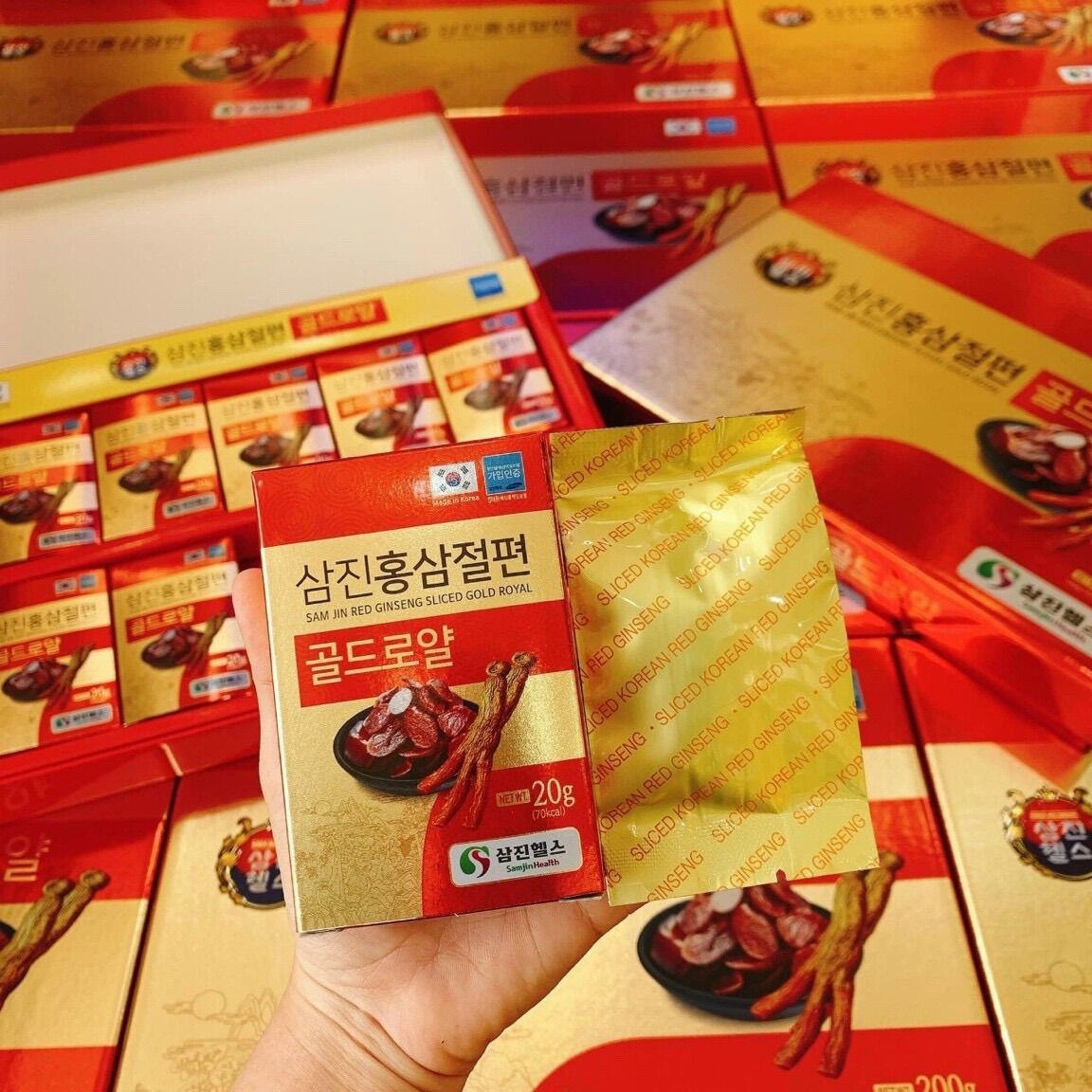Sâm lát tẩm mật ong