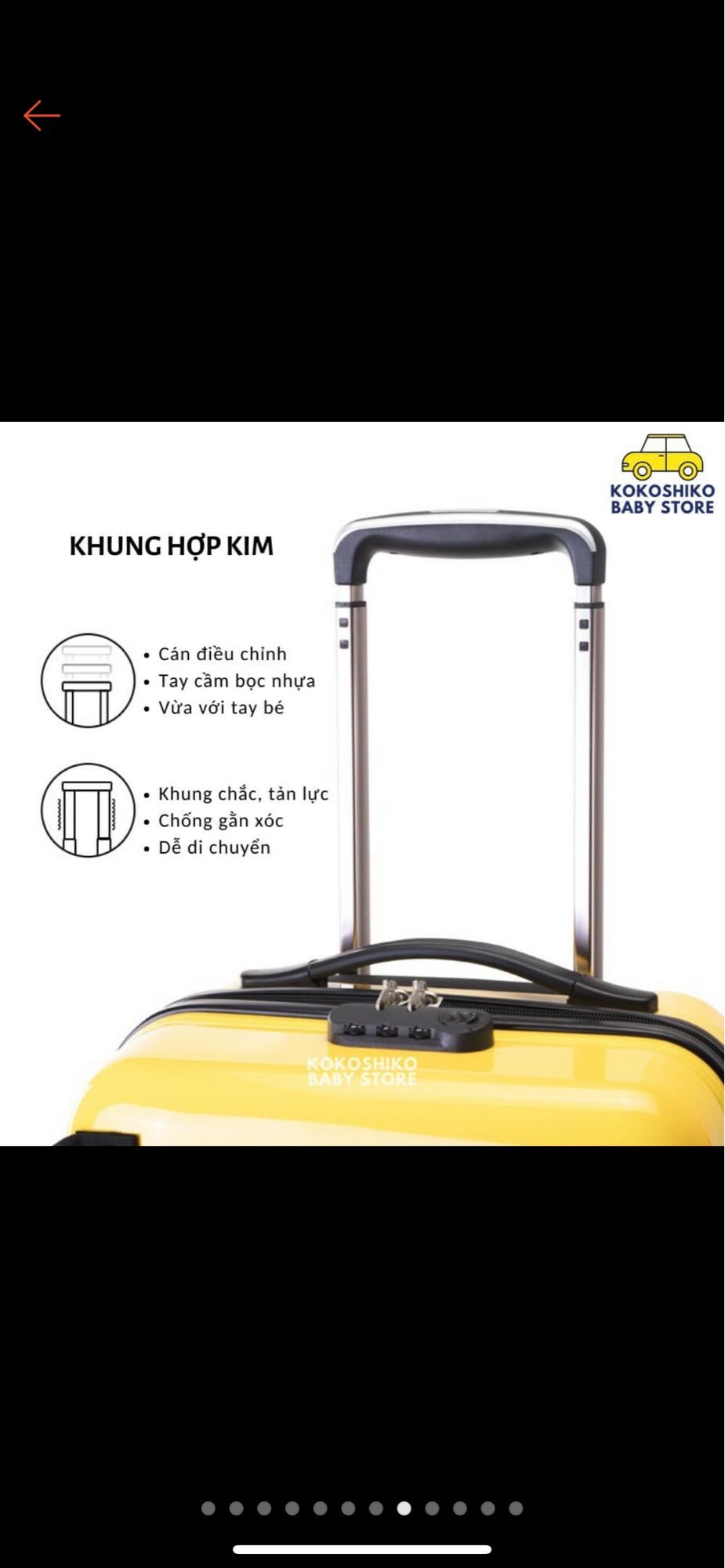 VALI BDUCK CHO BÉ( sẵn đủ size 20-24)