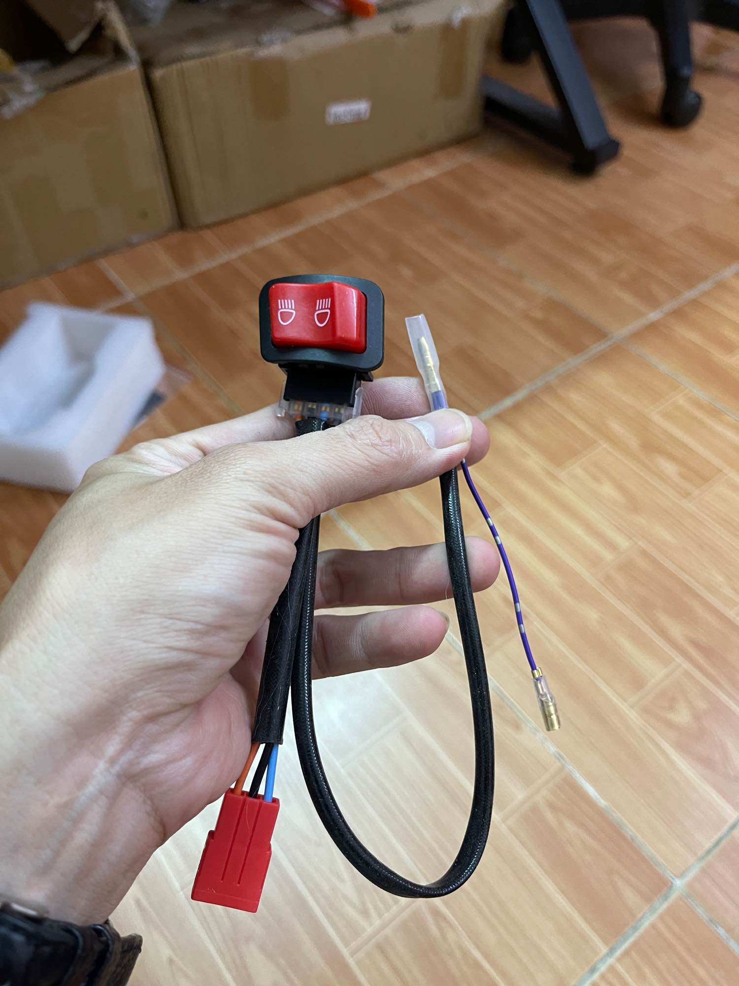 Passing SH wave circuit, passing switch for Honda AB
