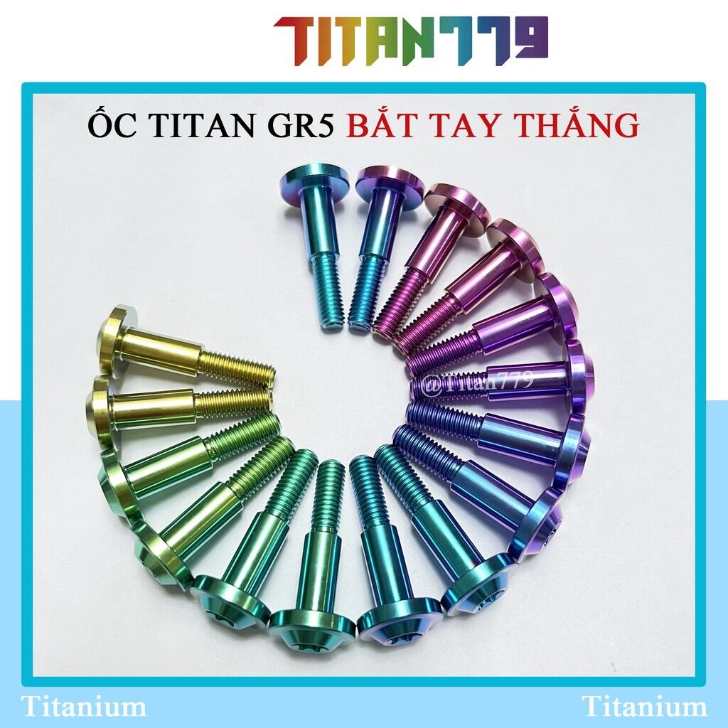 Ốc tay thắng titan gr5 xịn 100% tian thật