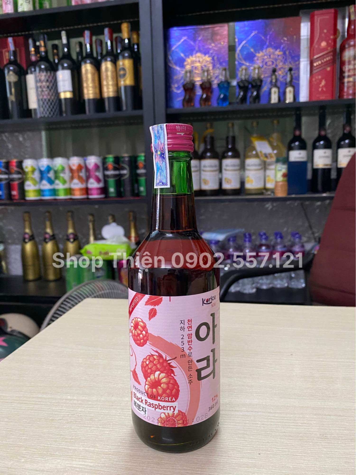 Thùng x20 Chai Soju Hàn Quốc KORICE 360ml