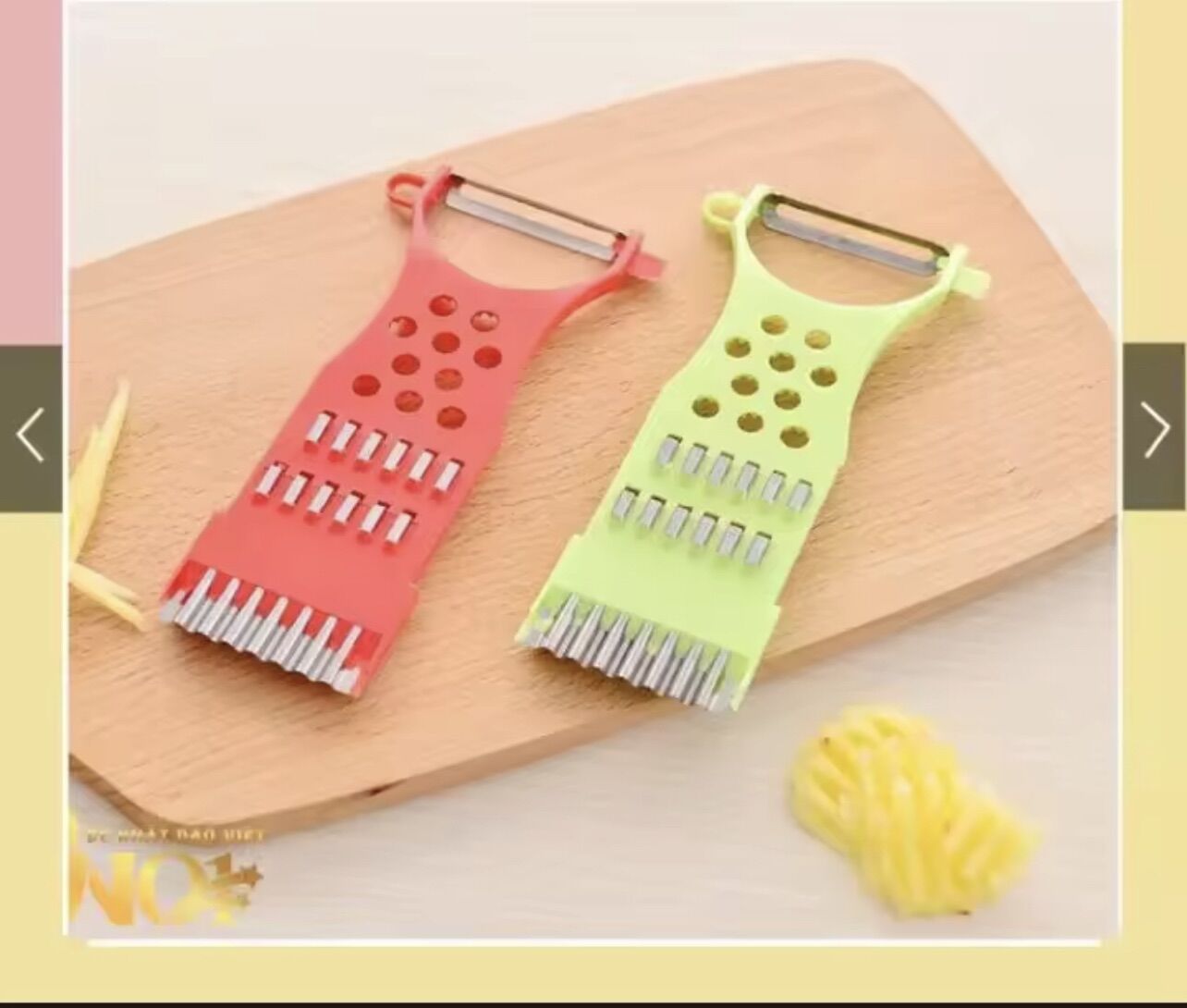 Dụng cụ nạo và gọt củ quả đa năng