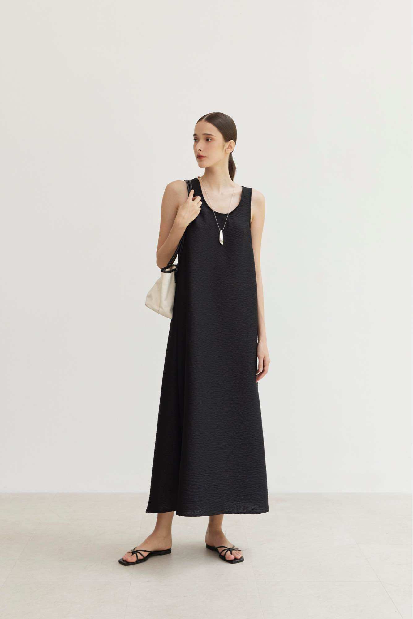 Nosbyn - đầm maxi sát nách - n404-d003