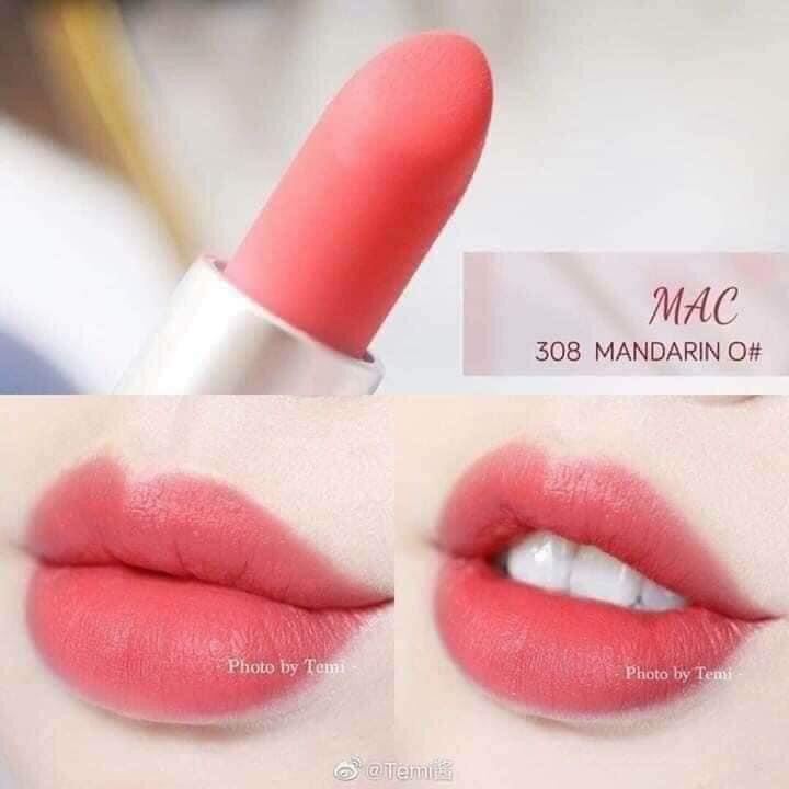 Son MAC Mandarin O - 308 (hồng san hô "nữ thần"