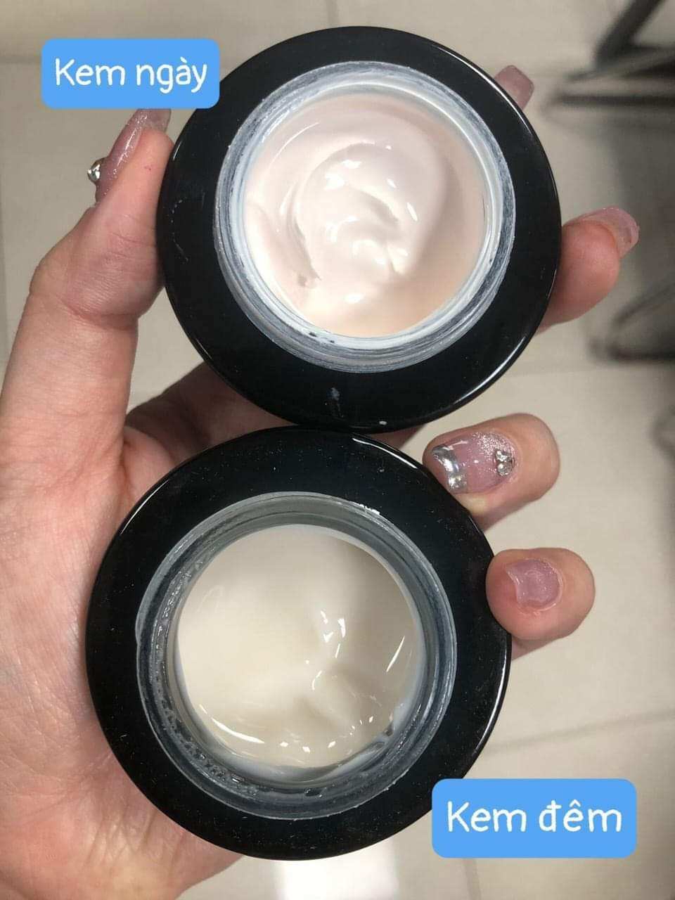 Kem Nám Sâm Đen Dakami ( combo ngày đêm tặng kèm sét kem mini)