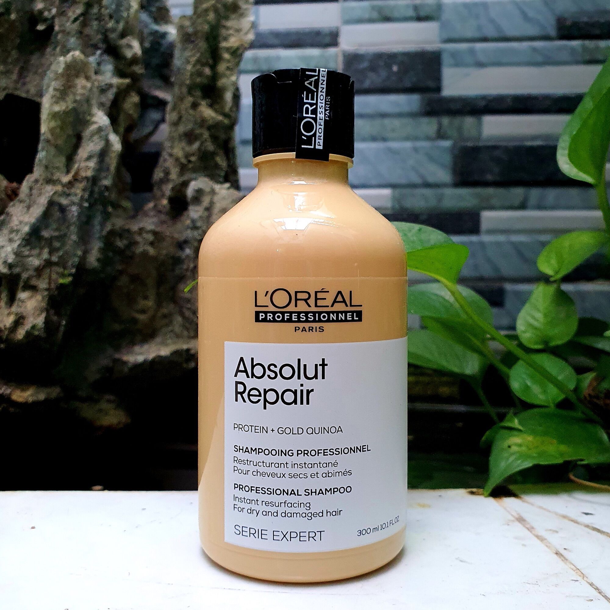 [HCM]Dầu gội Loreal Professionnel Paris Absolut Repair vàng phục hồi tóc hư tổn 300ml