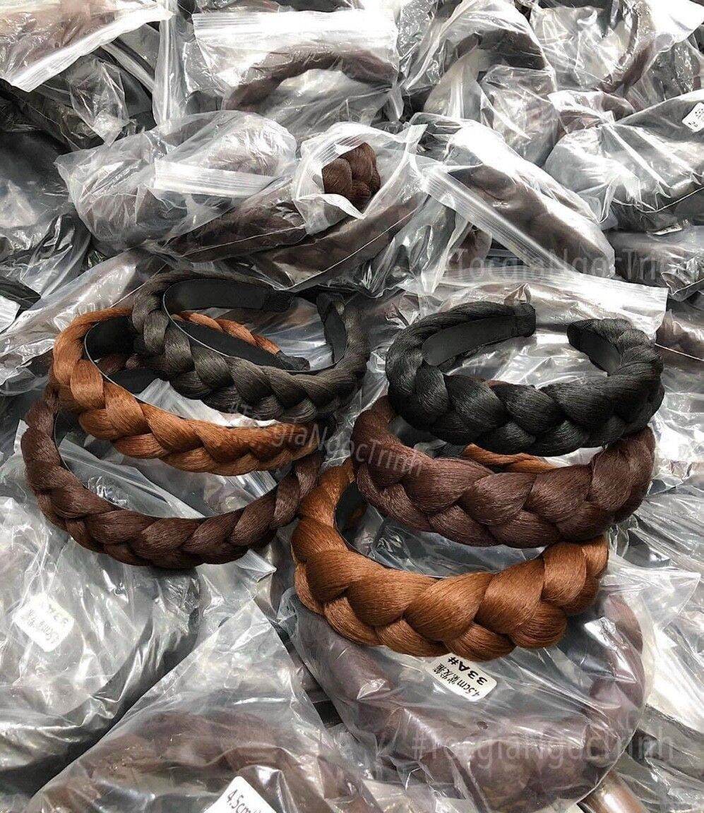 Tóc cài bính phồng [RẺ NHẤT SHOPEE] 5cm...3cm..2cm