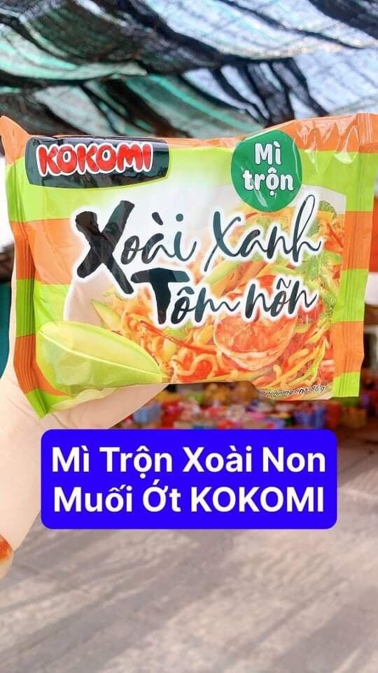 Mì trộn KoKoMi xoài xanh tôm nõn
