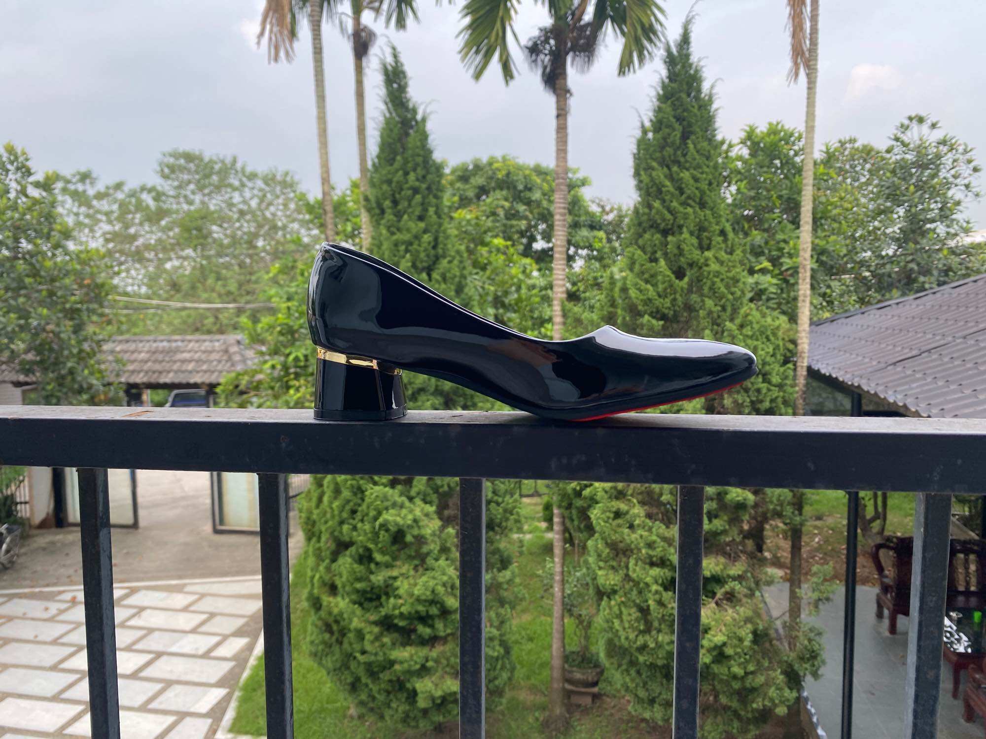 (Bigsize 35-42) Giày cao gót 3p da bóng trẻ trung