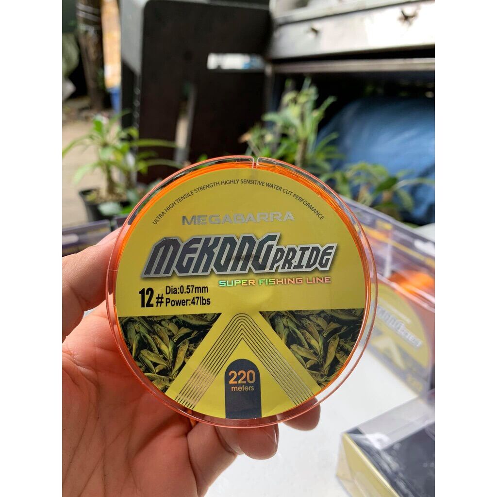 Dây câu [ Nhật bản] Megabarra Mekong pride 220m siêu khoẻ
