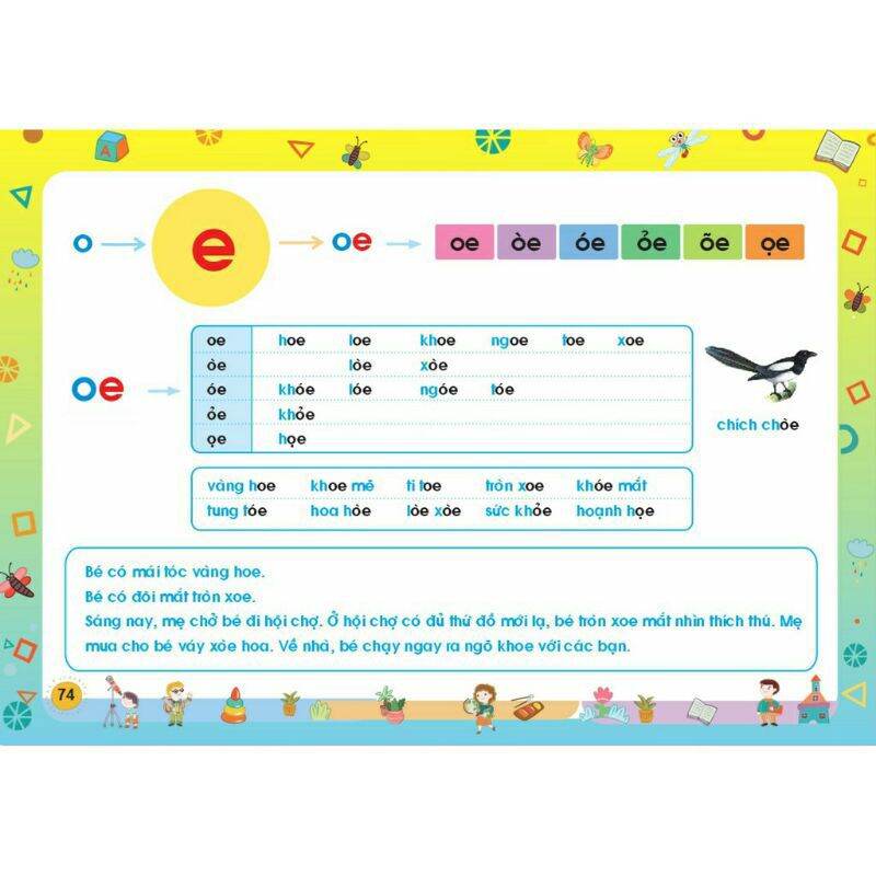 Tập Đánh Vần Tiếng Việt Cho Bé 4-6 Tuổi