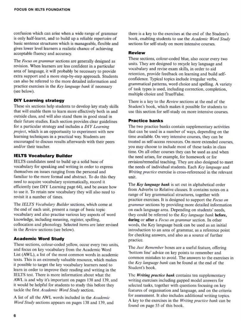 Focus on Ielts Foundation Teacher’S Book [Color Book]