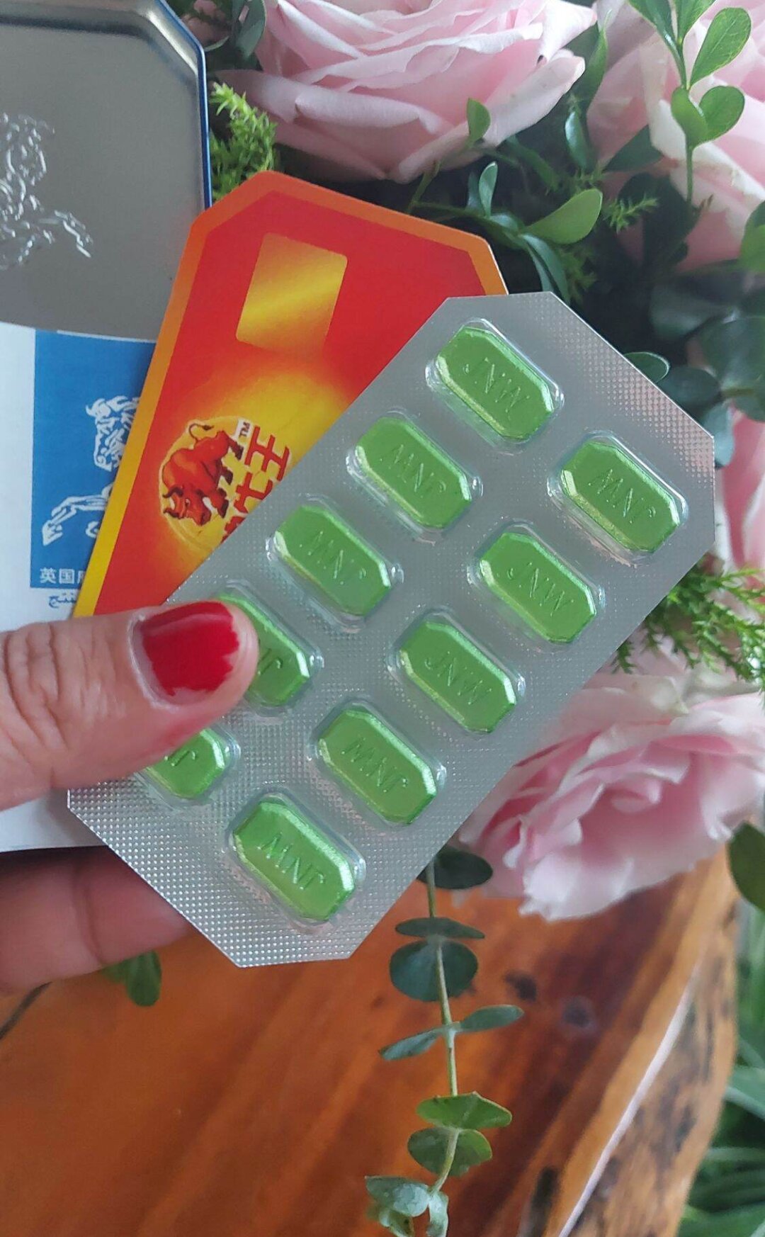 Hộp thiec 10 viên kẹo thái Chuẩn xịn