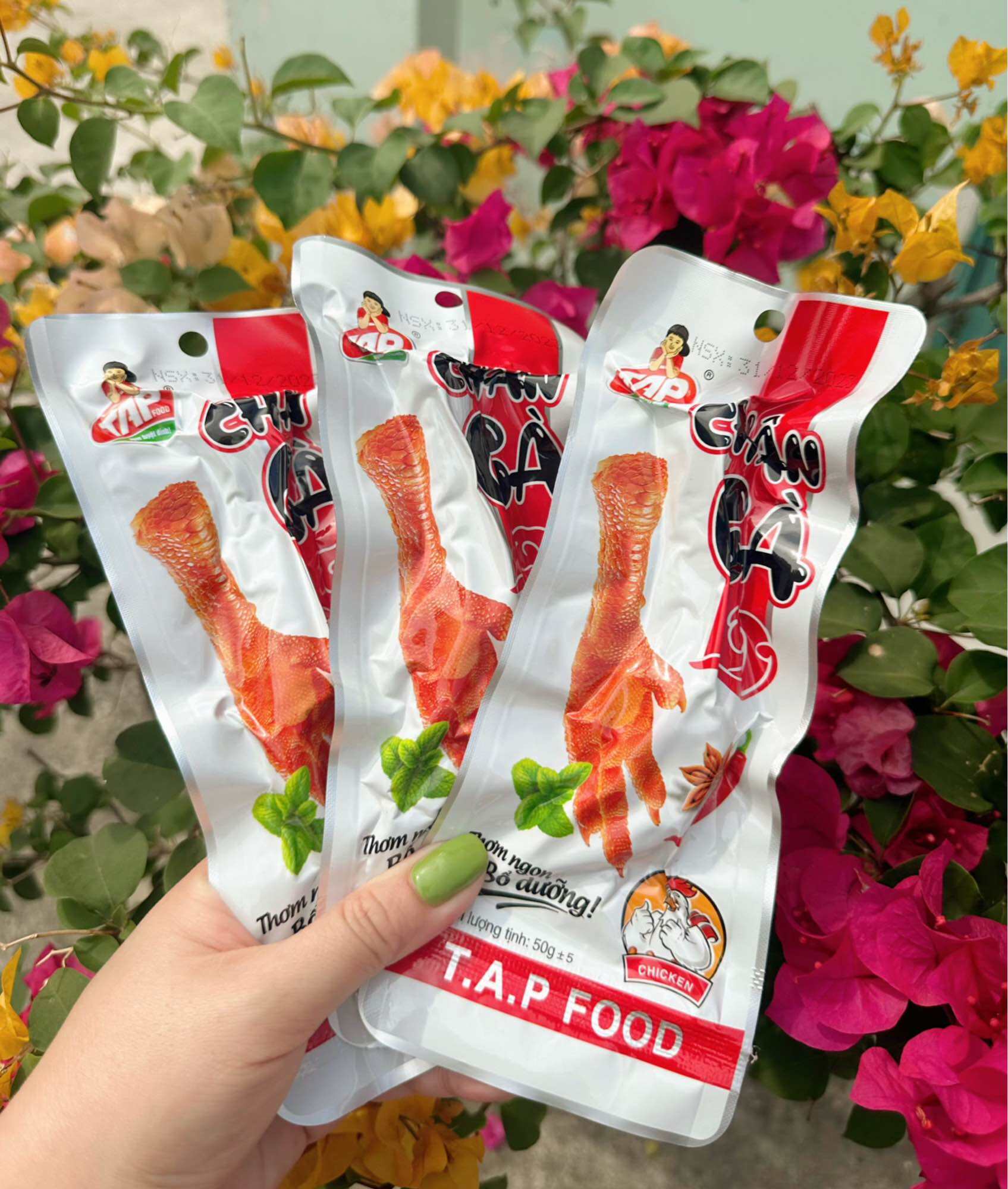 Combo 10goi chân gà Tap 40gr