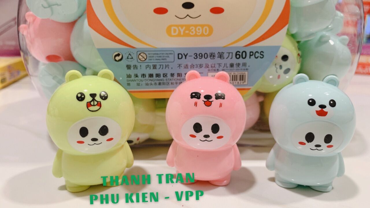 Gọt bút chì hình gấu (DY-390) (Giao màu ngẫu nhiên)
