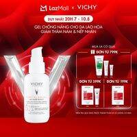 [PHIÊN BẢN MỚI] Gel chống nắng bảo vệ da khỏi tia UV, ô nhiễm, bụi mịn, giảm thâm nám, đốm nâu, nếp nhăn Vichy UV Age 40ml