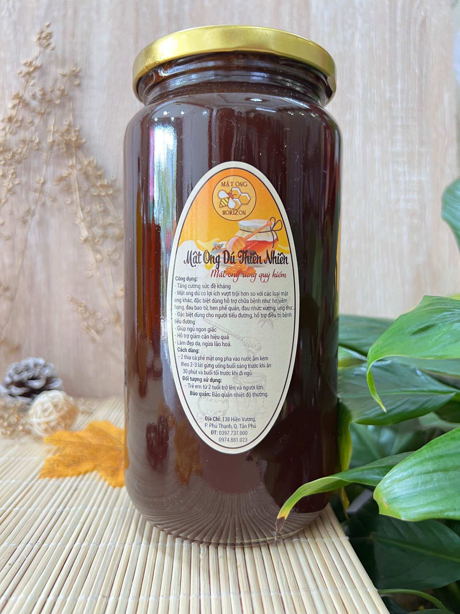 Mật ong dú thiên nhiên