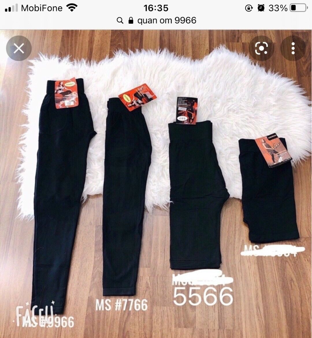 Quần leeging lửng 7766 quản châu