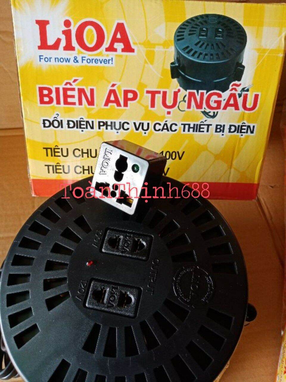 [HCM]Biến áp Lioa 2000VA đổi điện 220v ra 100VAC
