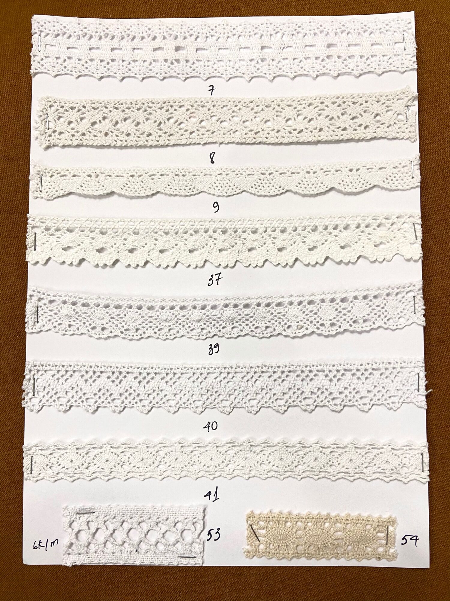 Ren viền cotton 6k/m ( set 5m)