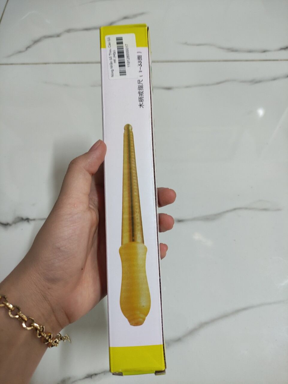 Cây nòng ni đo nhẫn cán gỗ từ 1-33cm