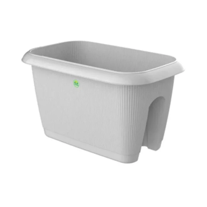 Chậu kẹp lan can hình chữ nhật dài 54cm